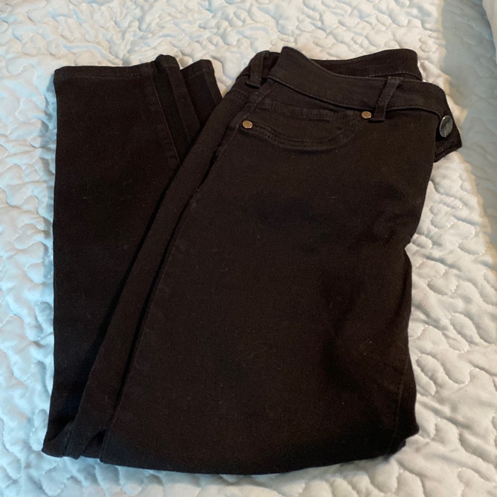 1822 black skinny jeans